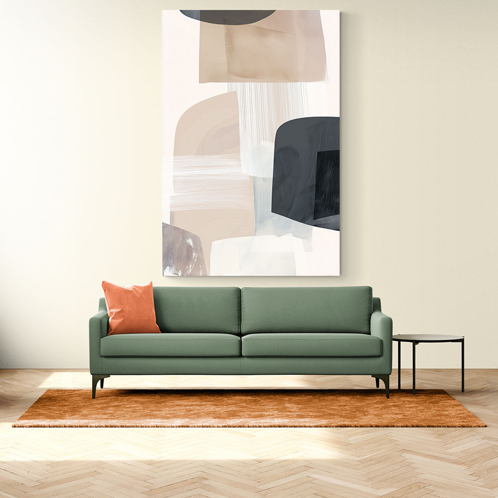 Minimalist Abstract Collage With Overlapping Organic Shapes 46 Minimalist Abstract Collage With Overlapping Organic Shapes 46