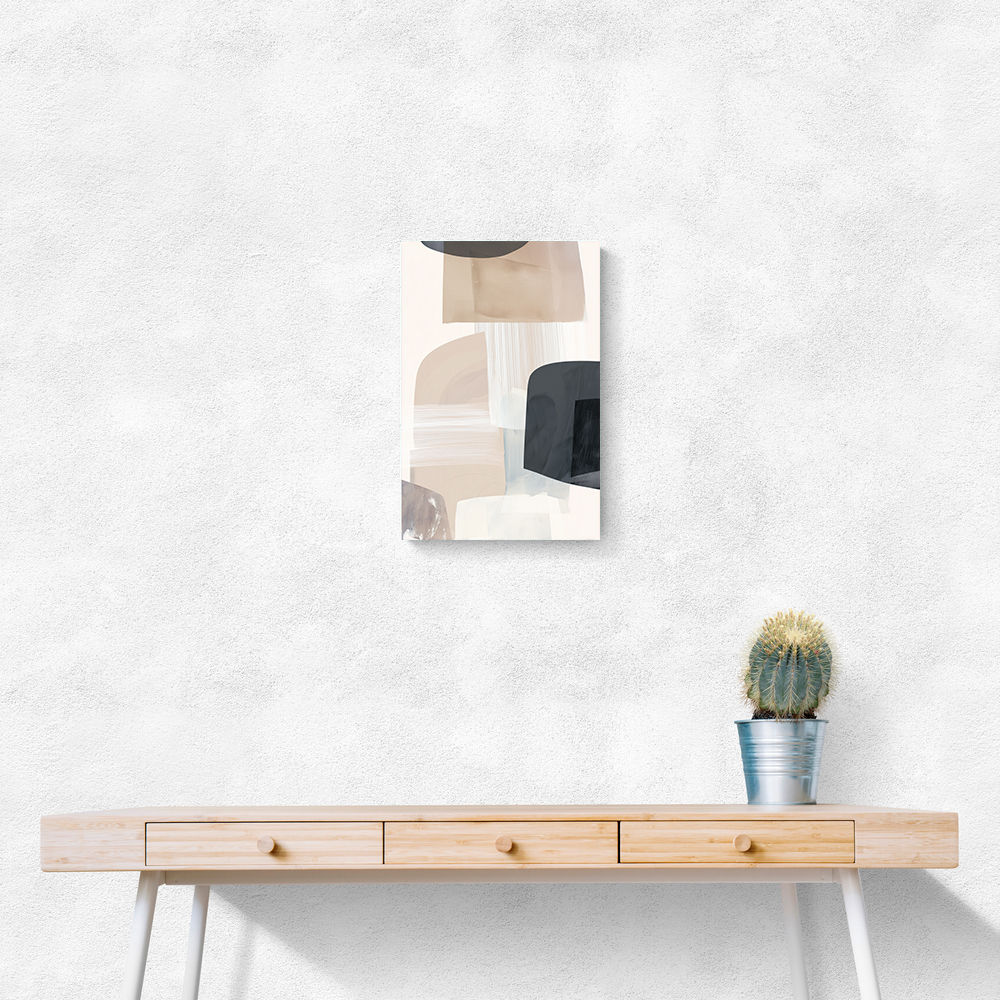 Minimalist Abstract Collage With Overlapping Organic Shapes 46 Minimalist Abstract Collage With Overlapping Organic Shapes 46