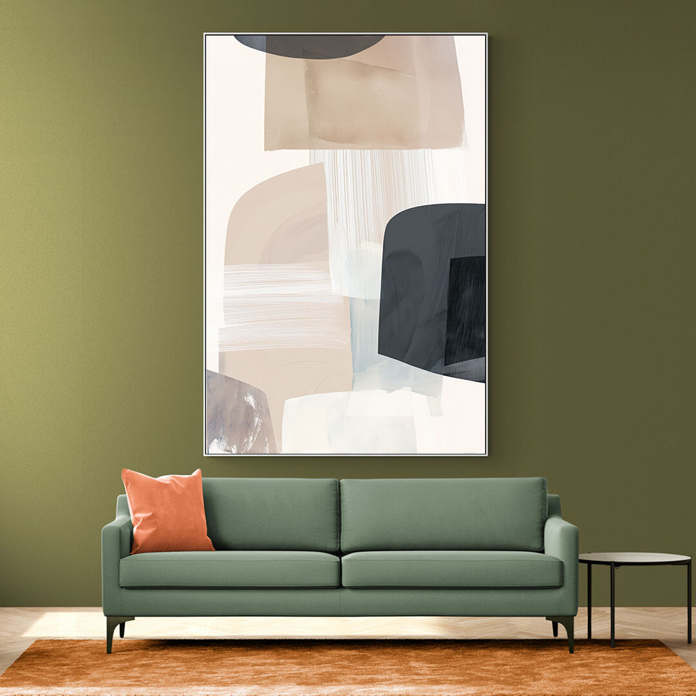 Minimalist Abstract Collage With Overlapping Organic Shapes 46 Minimalist Abstract Collage With Overlapping Organic Shapes 46