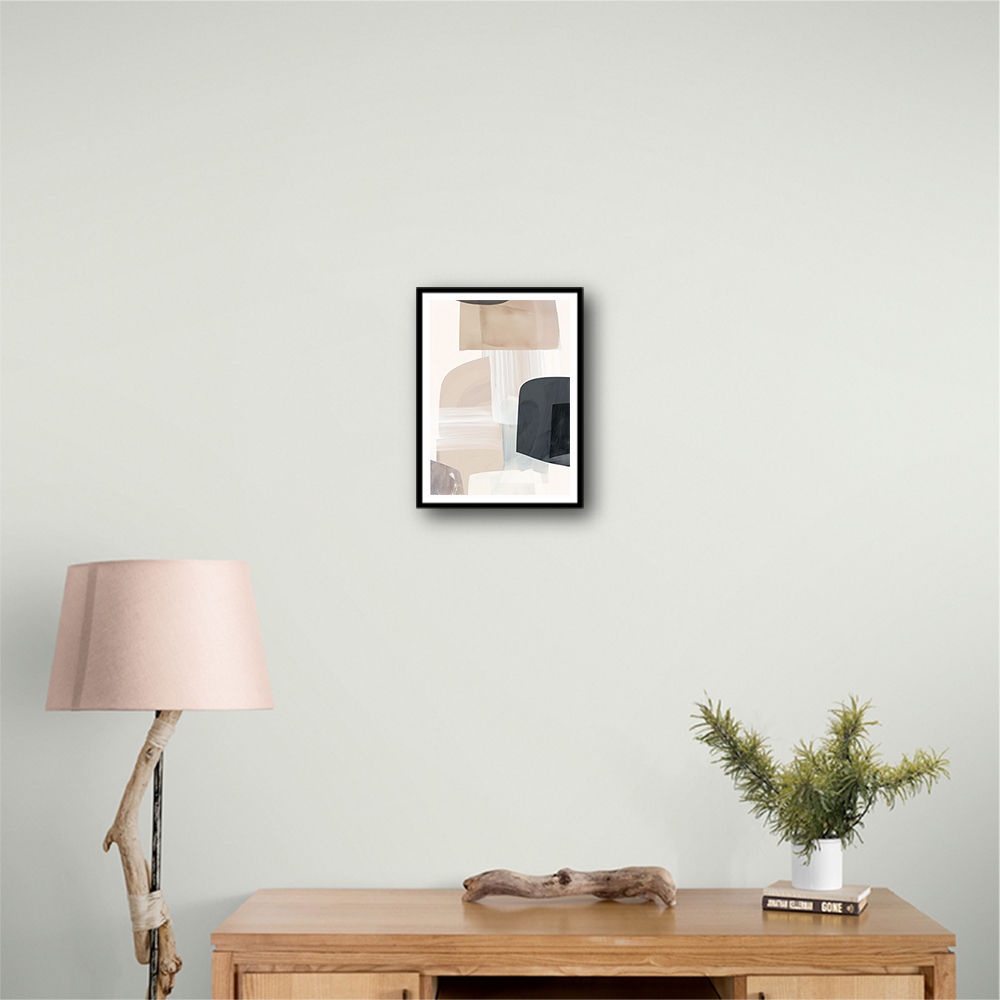 Minimalist Abstract Collage With Overlapping Organic Shapes 46 Minimalist Abstract Collage With Overlapping Organic Shapes 46