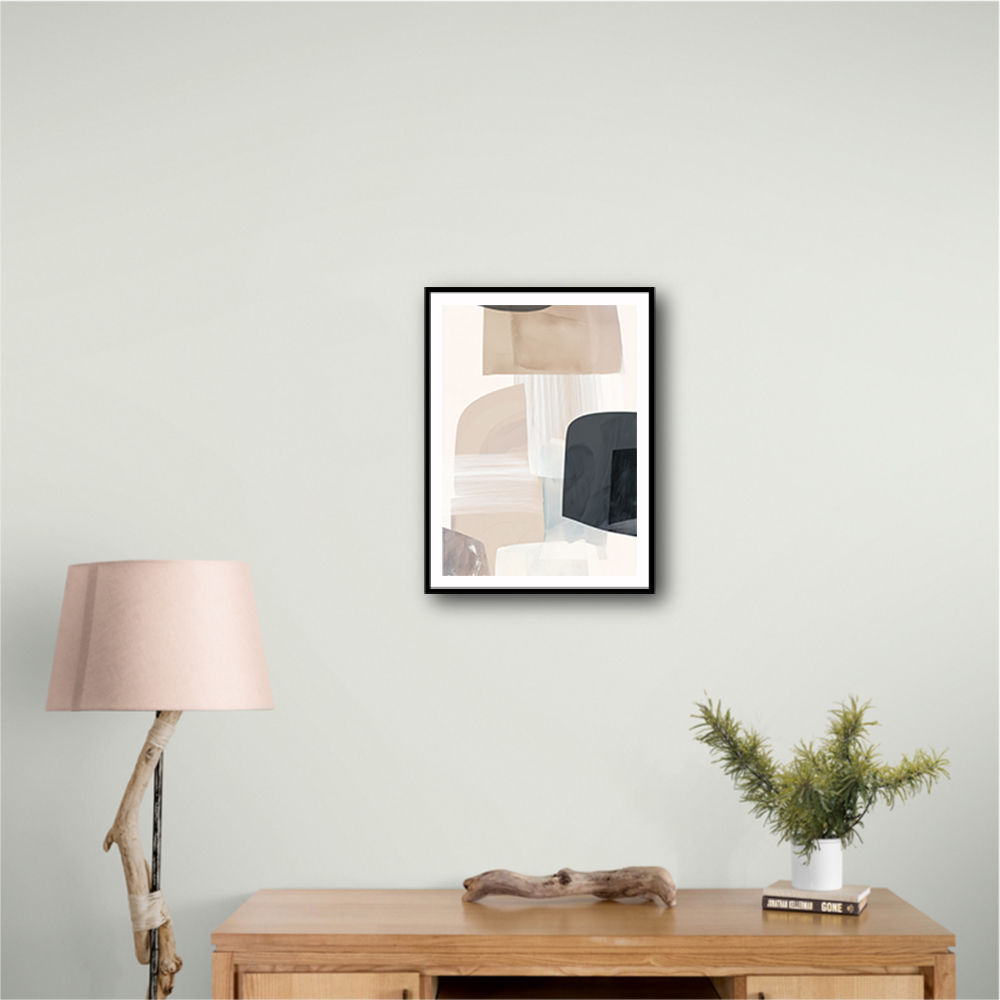 Minimalist Abstract Collage With Overlapping Organic Shapes 46 Minimalist Abstract Collage With Overlapping Organic Shapes 46