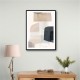 Minimalist Abstract Collage With Overlapping Organic Shapes 46 Minimalist Abstract Collage With Overlapping Organic Shapes 46