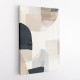 Minimalist Abstract Collage With Overlapping Organic Shapes 47