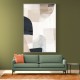 Minimalist Abstract Collage With Overlapping Organic Shapes 47