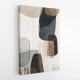 Minimalist Abstract Collage With Overlapping Organic Shapes 48