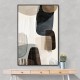 Minimalist Abstract Collage With Overlapping Organic Shapes 48