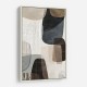 Minimalist Abstract Collage With Overlapping Organic Shapes 48