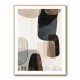 Minimalist Abstract Collage With Overlapping Organic Shapes 48