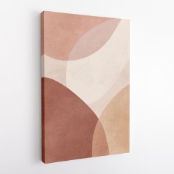 Minimalist Abstract Composition With Rounded Organic Shapes 10
