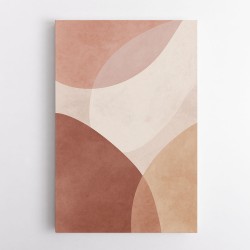 Minimalist Abstract Composition With Rounded Organic Shapes 10