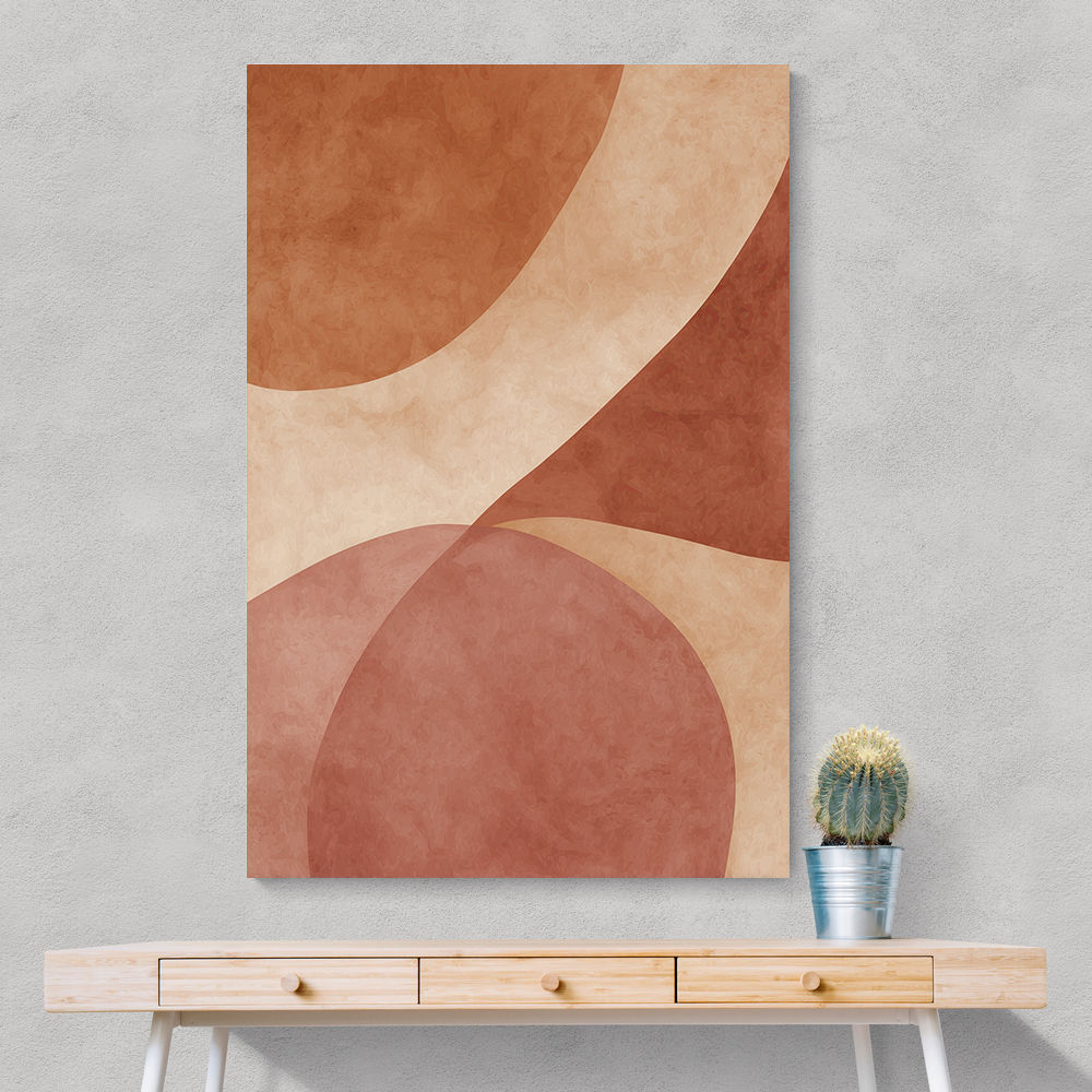 Minimalist Abstract Composition With Rounded Organic Shapes 11 Minimalist Abstract Composition With Rounded Organic Shapes 11