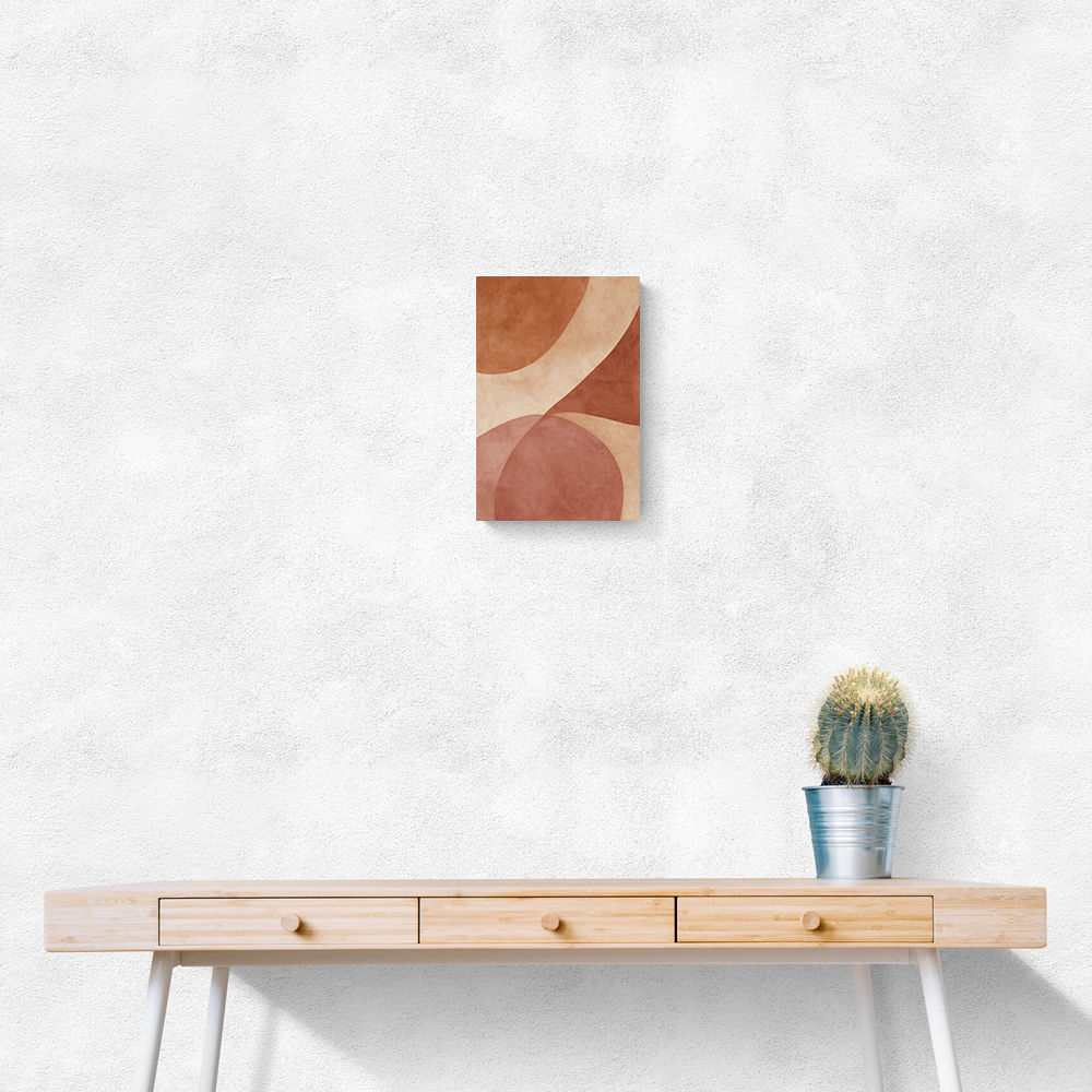 Minimalist Abstract Composition With Rounded Organic Shapes 11 Minimalist Abstract Composition With Rounded Organic Shapes 11