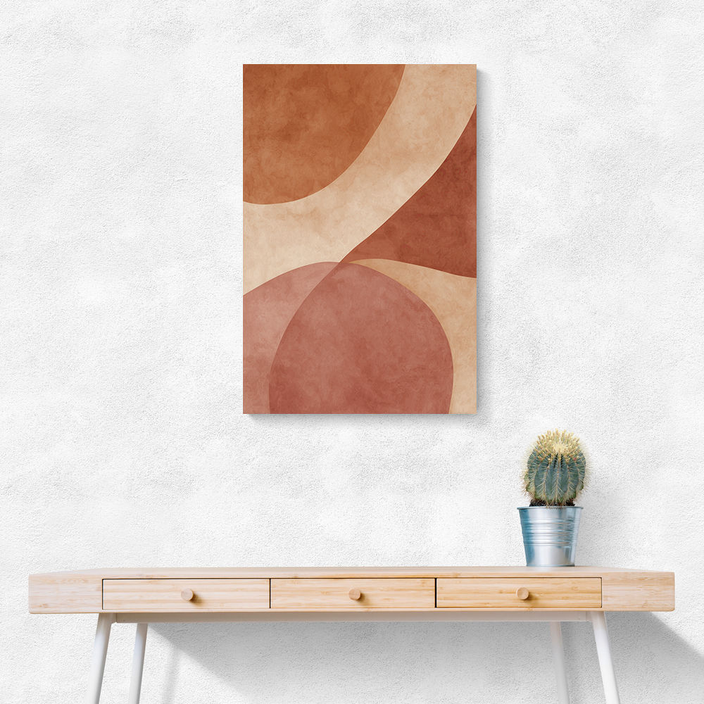 Minimalist Abstract Composition With Rounded Organic Shapes 11 Minimalist Abstract Composition With Rounded Organic Shapes 11