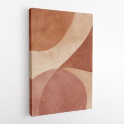 Minimalist Abstract Composition With Rounded Organic Shapes 11