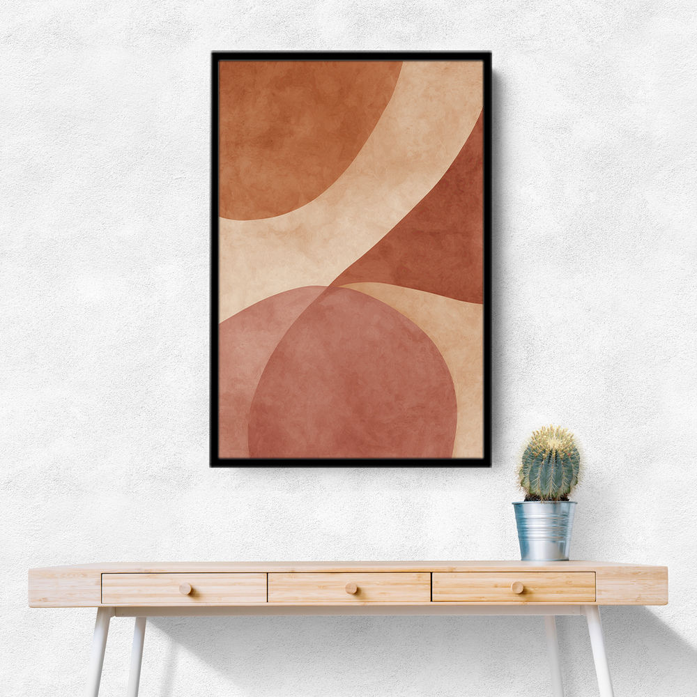 Minimalist Abstract Composition With Rounded Organic Shapes 11 Minimalist Abstract Composition With Rounded Organic Shapes 11