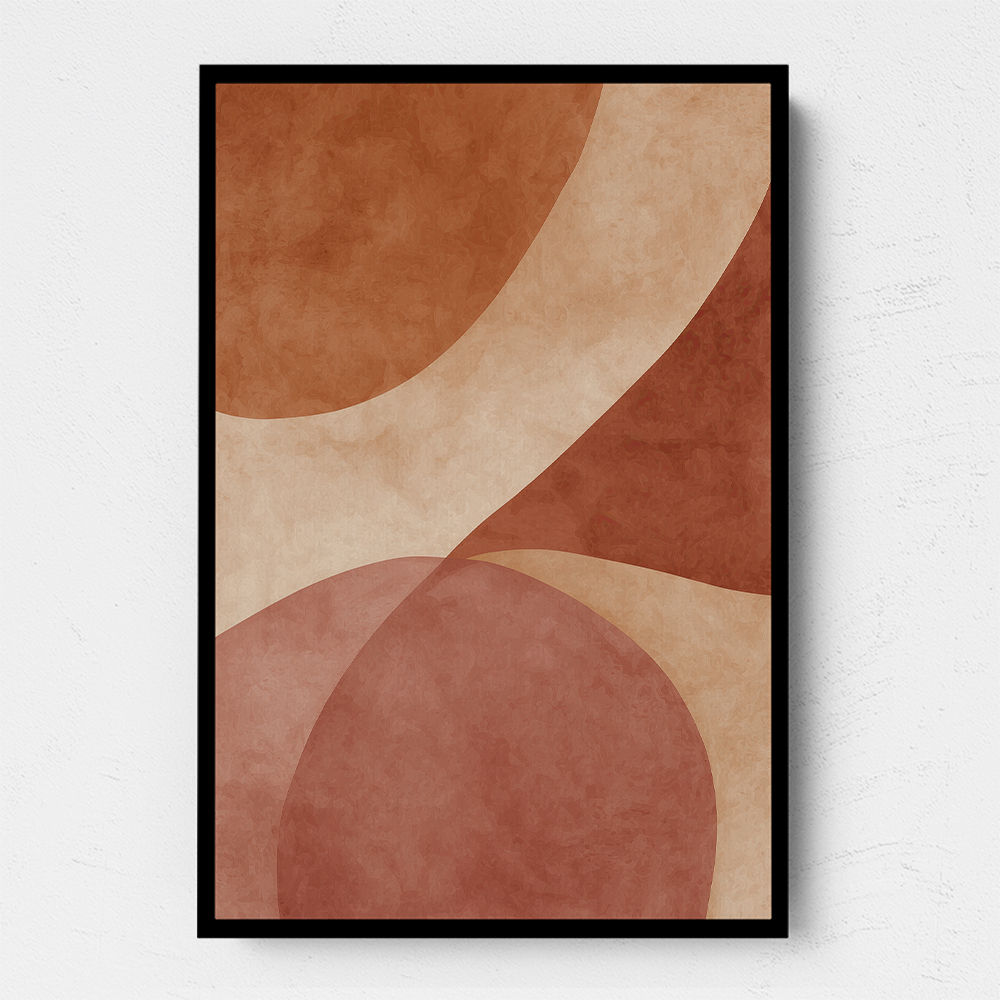 Minimalist Abstract Composition With Rounded Organic Shapes 11 Minimalist Abstract Composition With Rounded Organic Shapes 11