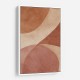 Minimalist Abstract Composition With Rounded Organic Shapes 11 Minimalist Abstract Composition With Rounded Organic Shapes 11