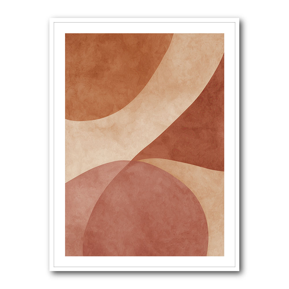 Minimalist Abstract Composition With Rounded Organic Shapes 11 Minimalist Abstract Composition With Rounded Organic Shapes 11