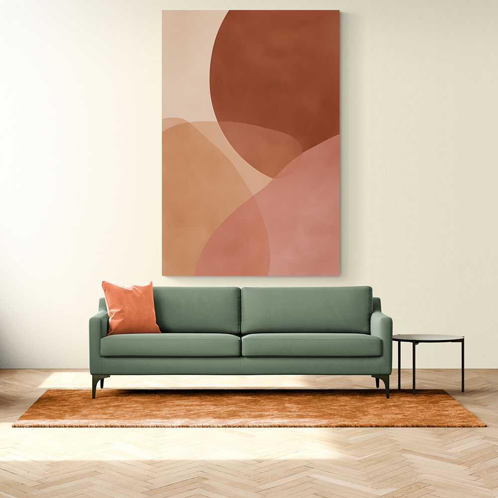 Minimalist Abstract Composition With Rounded Organic Shapes 12 Minimalist Abstract Composition With Rounded Organic Shapes 12