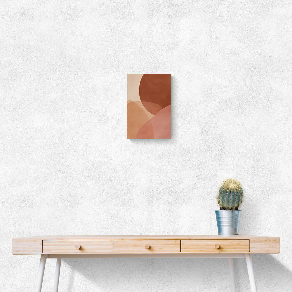 Minimalist Abstract Composition With Rounded Organic Shapes 12 Minimalist Abstract Composition With Rounded Organic Shapes 12