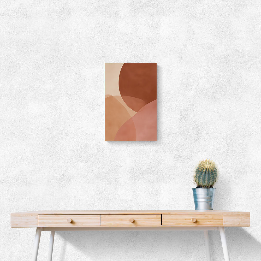 Minimalist Abstract Composition With Rounded Organic Shapes 12 Minimalist Abstract Composition With Rounded Organic Shapes 12