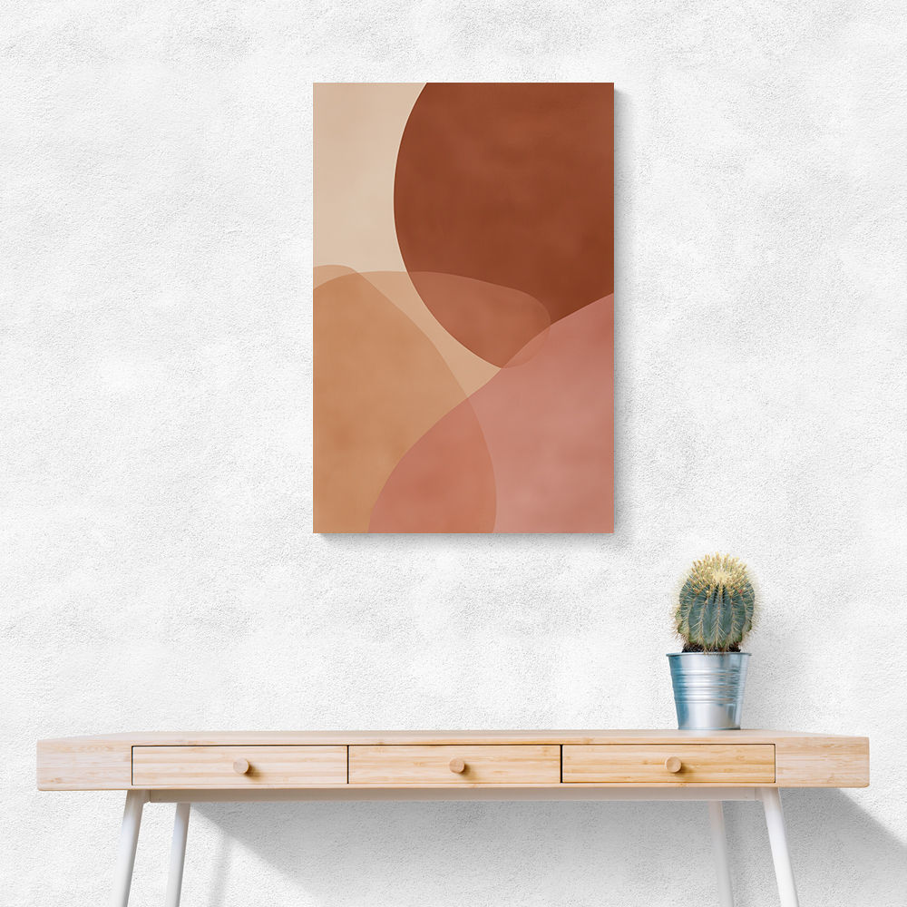Minimalist Abstract Composition With Rounded Organic Shapes 12 Minimalist Abstract Composition With Rounded Organic Shapes 12