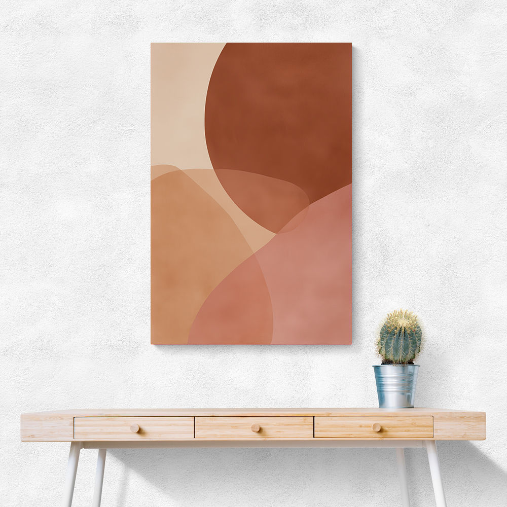 Minimalist Abstract Composition With Rounded Organic Shapes 12 Minimalist Abstract Composition With Rounded Organic Shapes 12