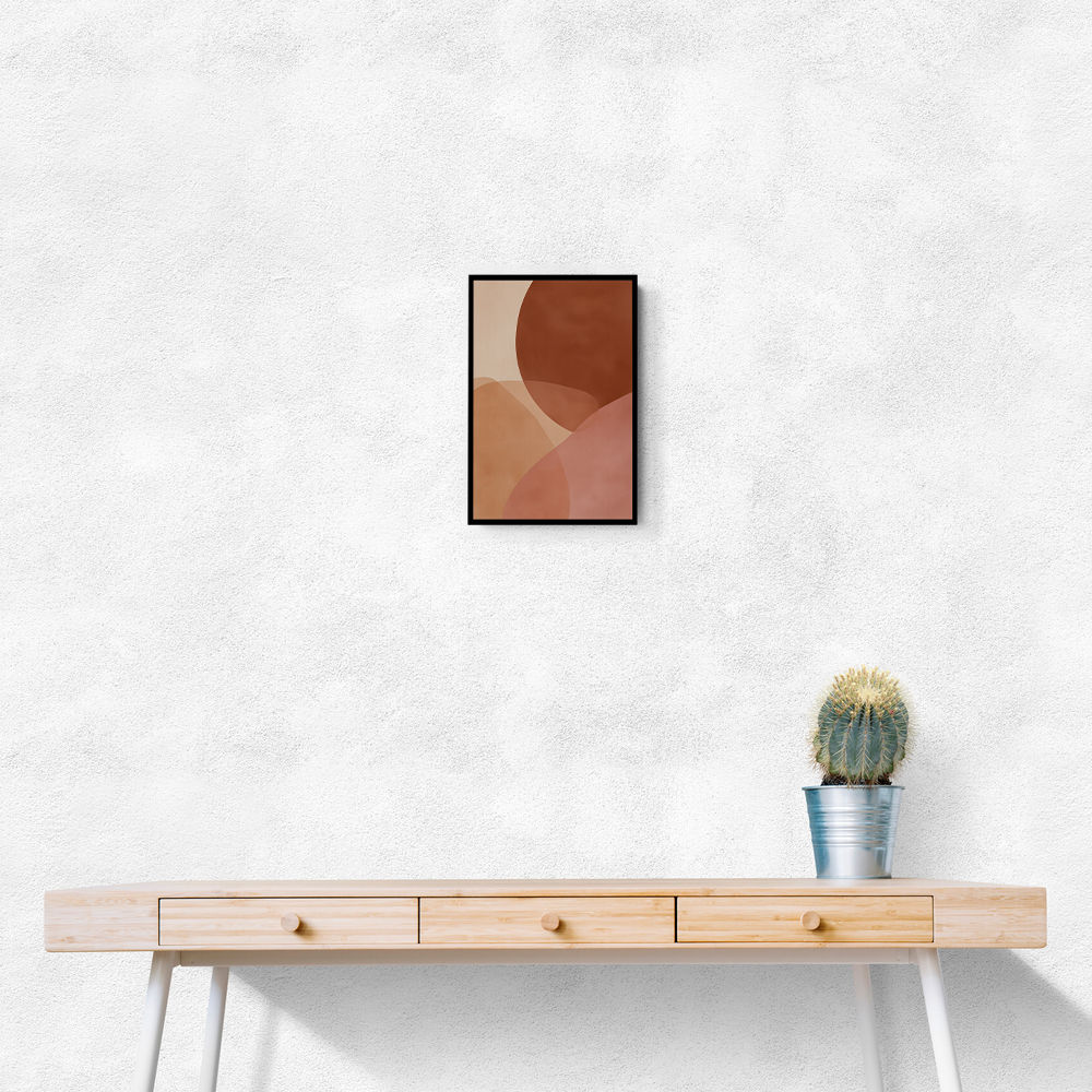 Minimalist Abstract Composition With Rounded Organic Shapes 12 Minimalist Abstract Composition With Rounded Organic Shapes 12
