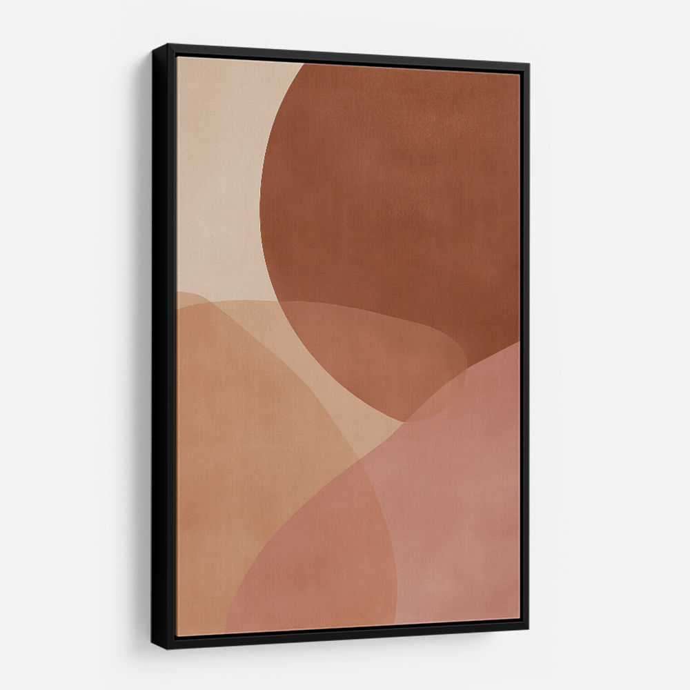Minimalist Abstract Composition With Rounded Organic Shapes 12 Minimalist Abstract Composition With Rounded Organic Shapes 12