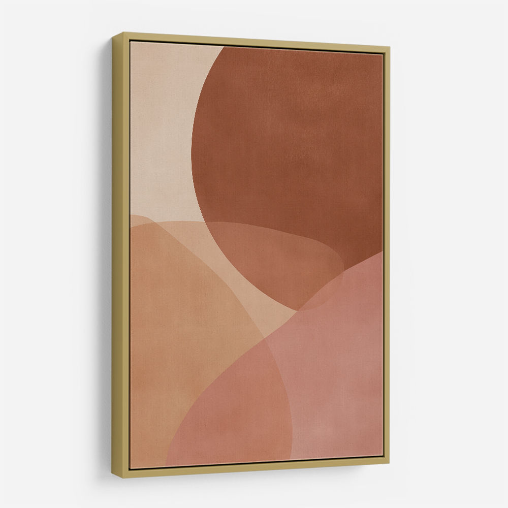 Minimalist Abstract Composition With Rounded Organic Shapes 12 Minimalist Abstract Composition With Rounded Organic Shapes 12