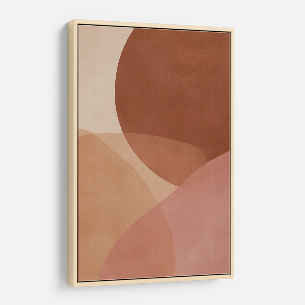 Minimalist Abstract Composition With Rounded Organic Shapes 12 Minimalist Abstract Composition With Rounded Organic Shapes 12