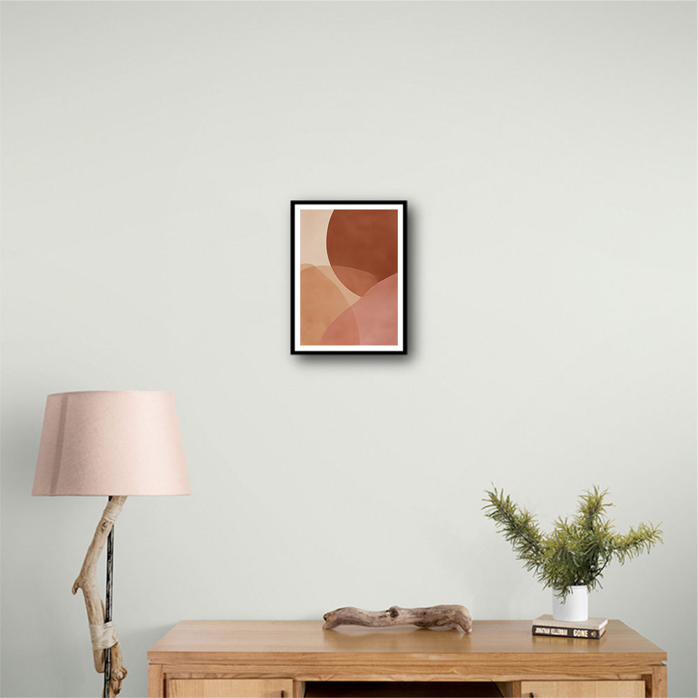 Minimalist Abstract Composition With Rounded Organic Shapes 12 Minimalist Abstract Composition With Rounded Organic Shapes 12