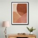 Minimalist Abstract Composition With Rounded Organic Shapes 12 Minimalist Abstract Composition With Rounded Organic Shapes 12