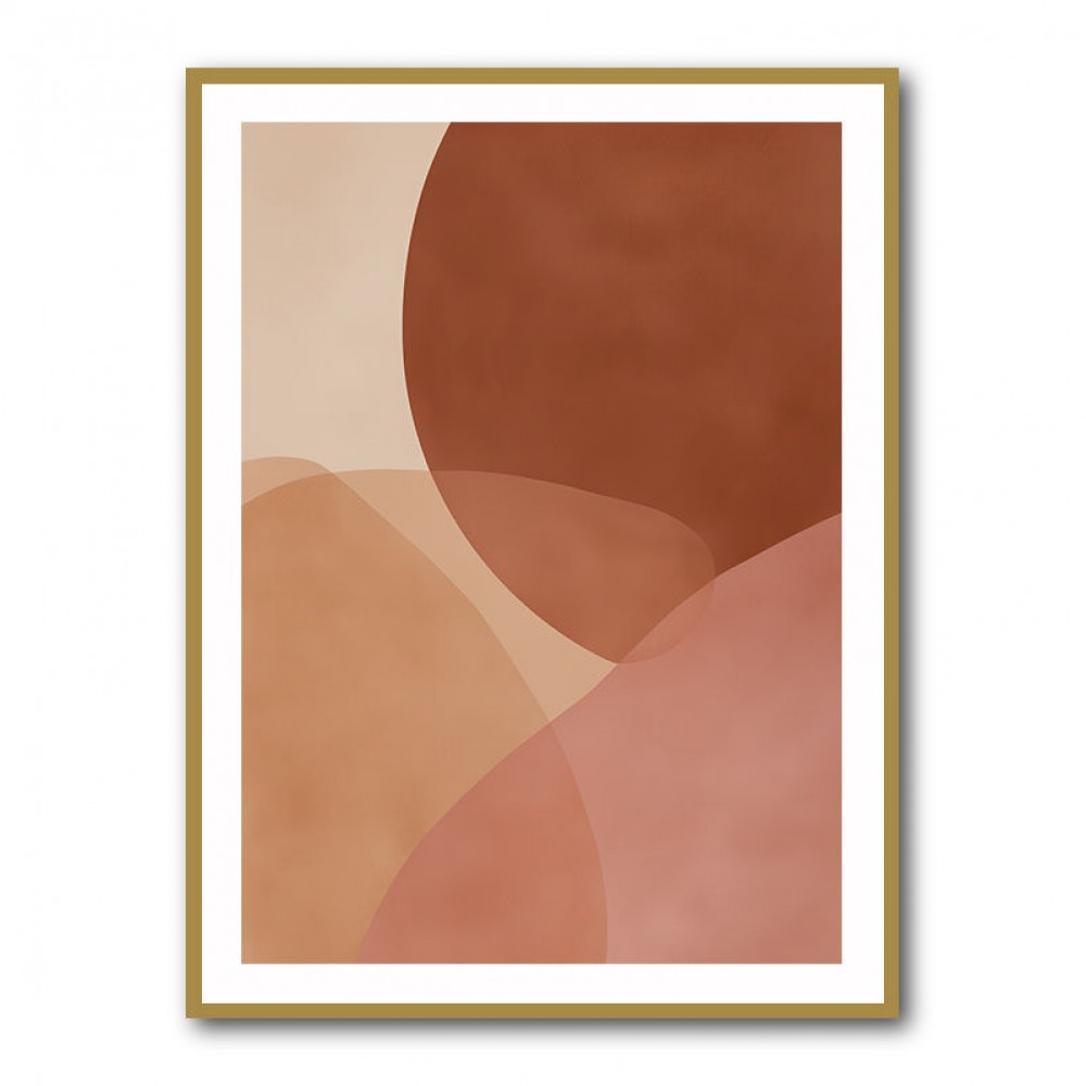 Minimalist Abstract Composition With Rounded Organic Shapes 12 Minimalist Abstract Composition With Rounded Organic Shapes 12