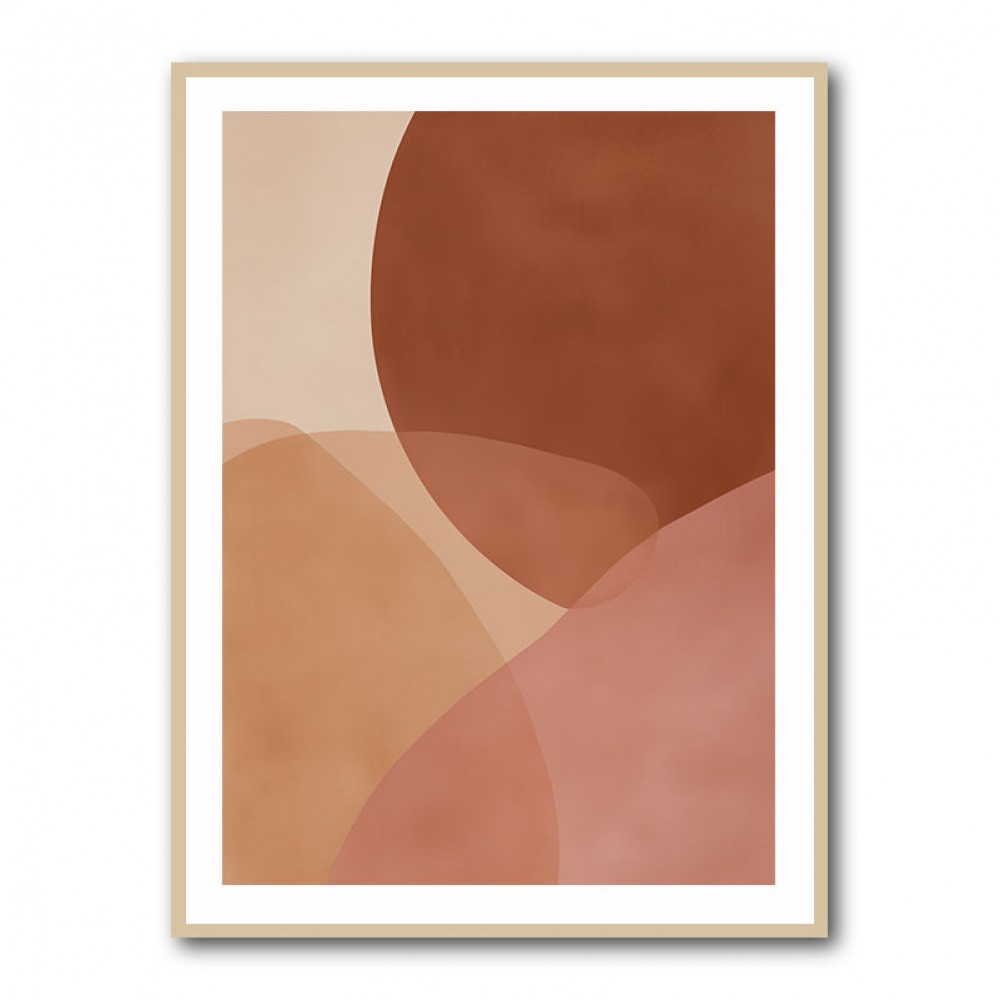 Minimalist Abstract Composition With Rounded Organic Shapes 12 Minimalist Abstract Composition With Rounded Organic Shapes 12