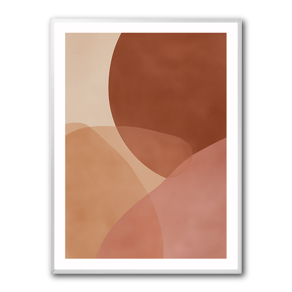 Minimalist Abstract Composition With Rounded Organic Shapes 12 Minimalist Abstract Composition With Rounded Organic Shapes 12