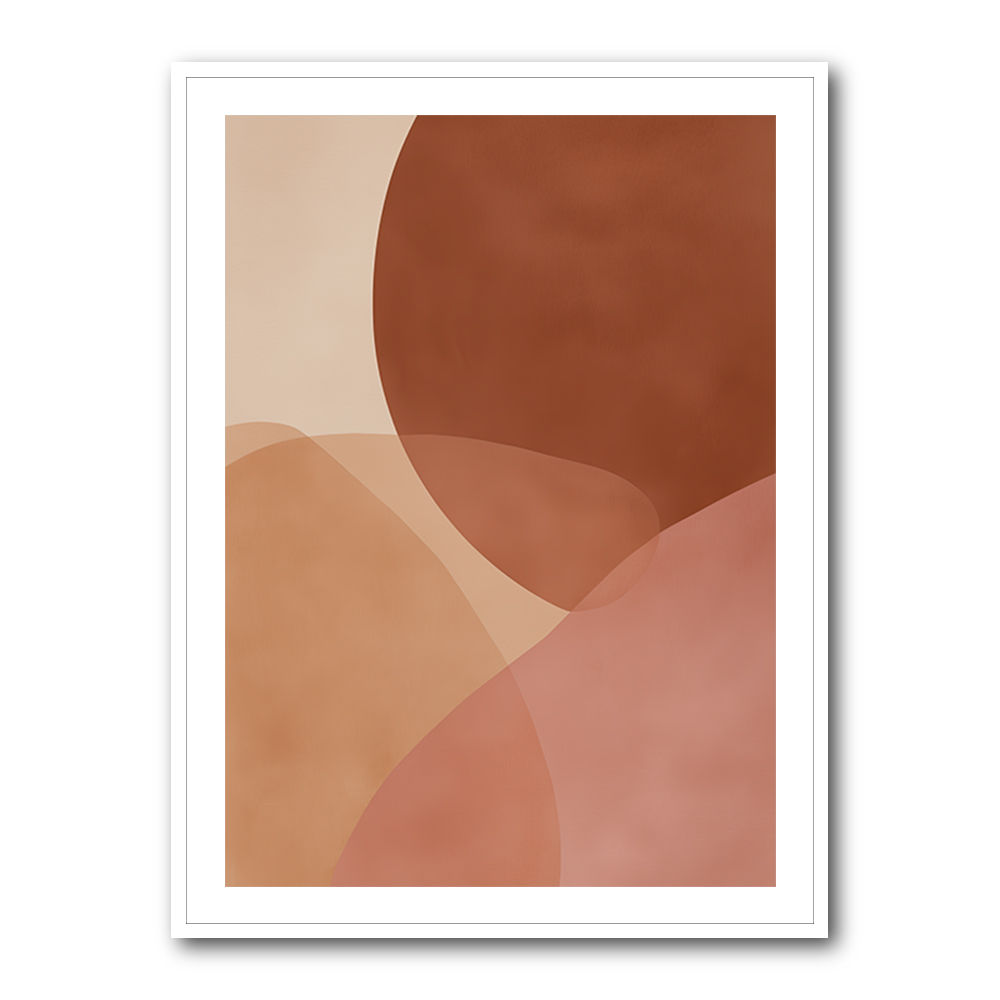 Minimalist Abstract Composition With Rounded Organic Shapes 12 Minimalist Abstract Composition With Rounded Organic Shapes 12