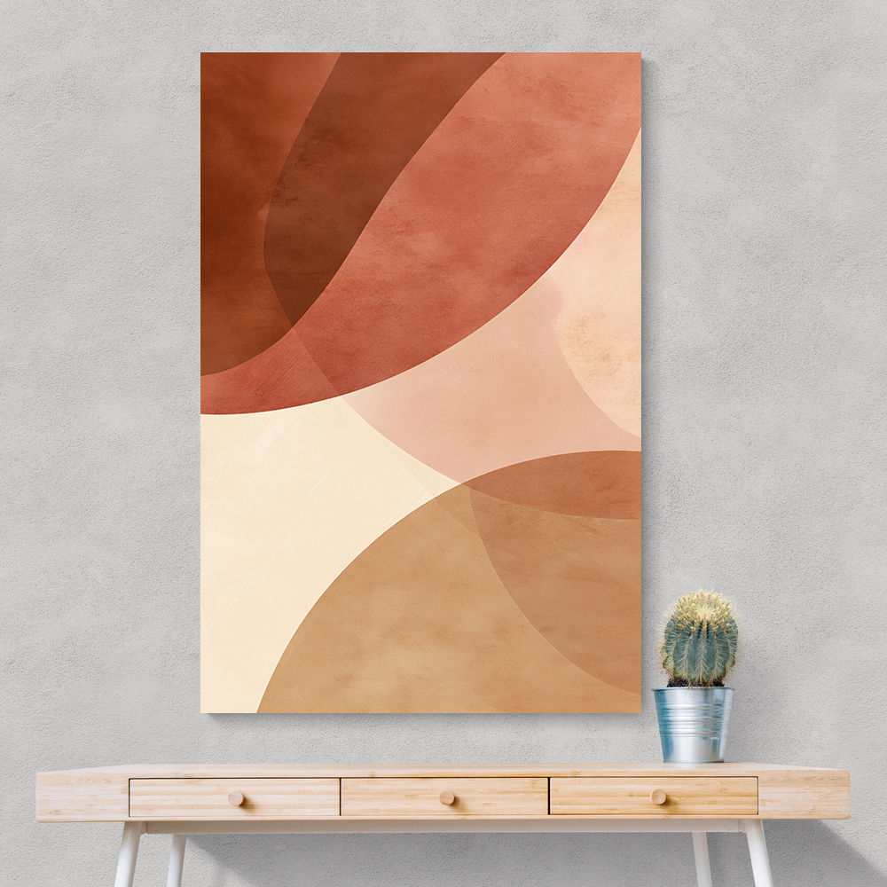 Minimalist Abstract Composition With Rounded Organic Shapes 9 Minimalist Abstract Composition With Rounded Organic Shapes 9