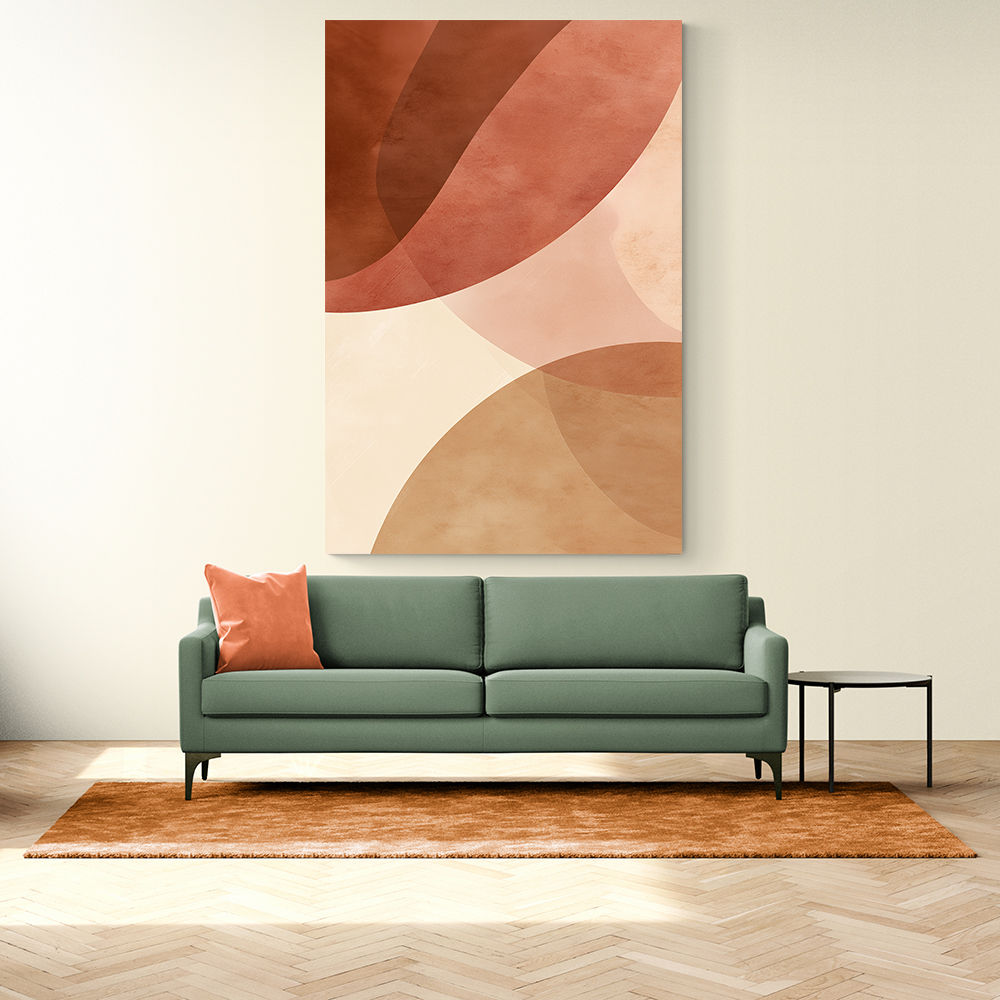 Minimalist Abstract Composition With Rounded Organic Shapes 9 Minimalist Abstract Composition With Rounded Organic Shapes 9