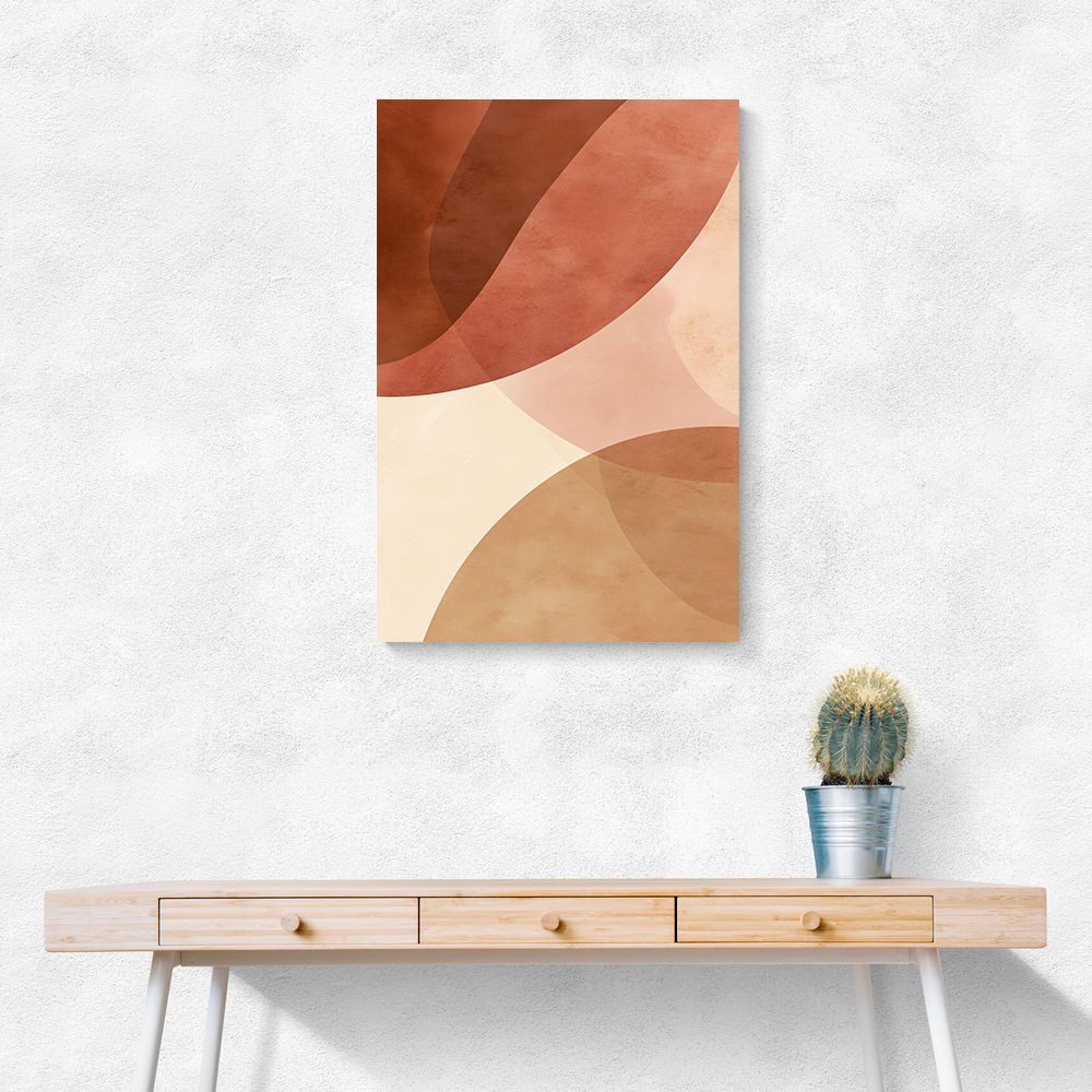 Minimalist Abstract Composition With Rounded Organic Shapes 9 Minimalist Abstract Composition With Rounded Organic Shapes 9