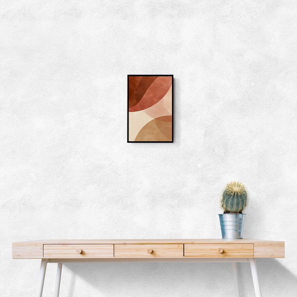 Minimalist Abstract Composition With Rounded Organic Shapes 9 Minimalist Abstract Composition With Rounded Organic Shapes 9