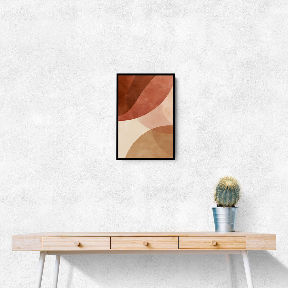 Minimalist Abstract Composition With Rounded Organic Shapes 9 Minimalist Abstract Composition With Rounded Organic Shapes 9