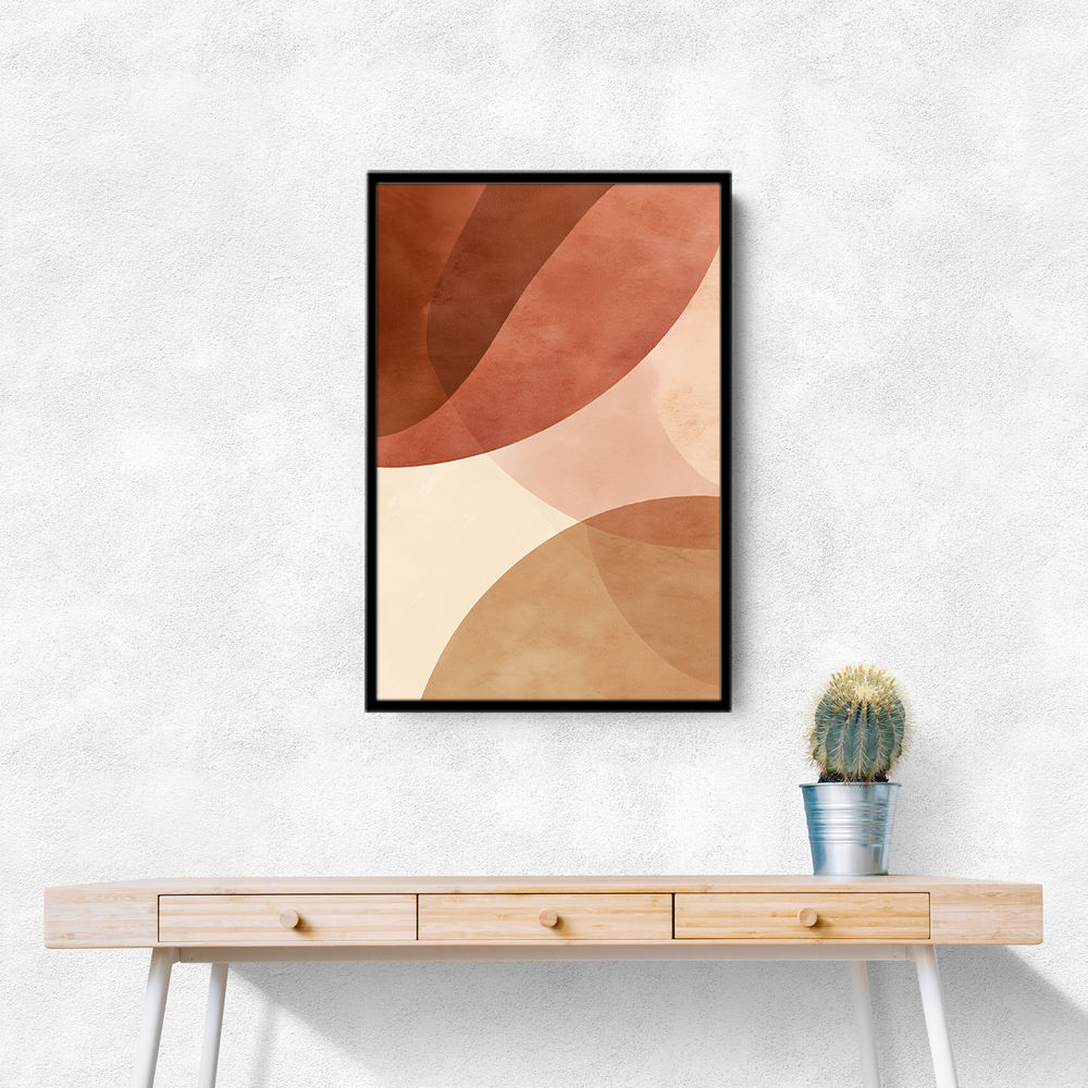 Minimalist Abstract Composition With Rounded Organic Shapes 9 Minimalist Abstract Composition With Rounded Organic Shapes 9