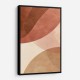 Minimalist Abstract Composition With Rounded Organic Shapes 9 Minimalist Abstract Composition With Rounded Organic Shapes 9