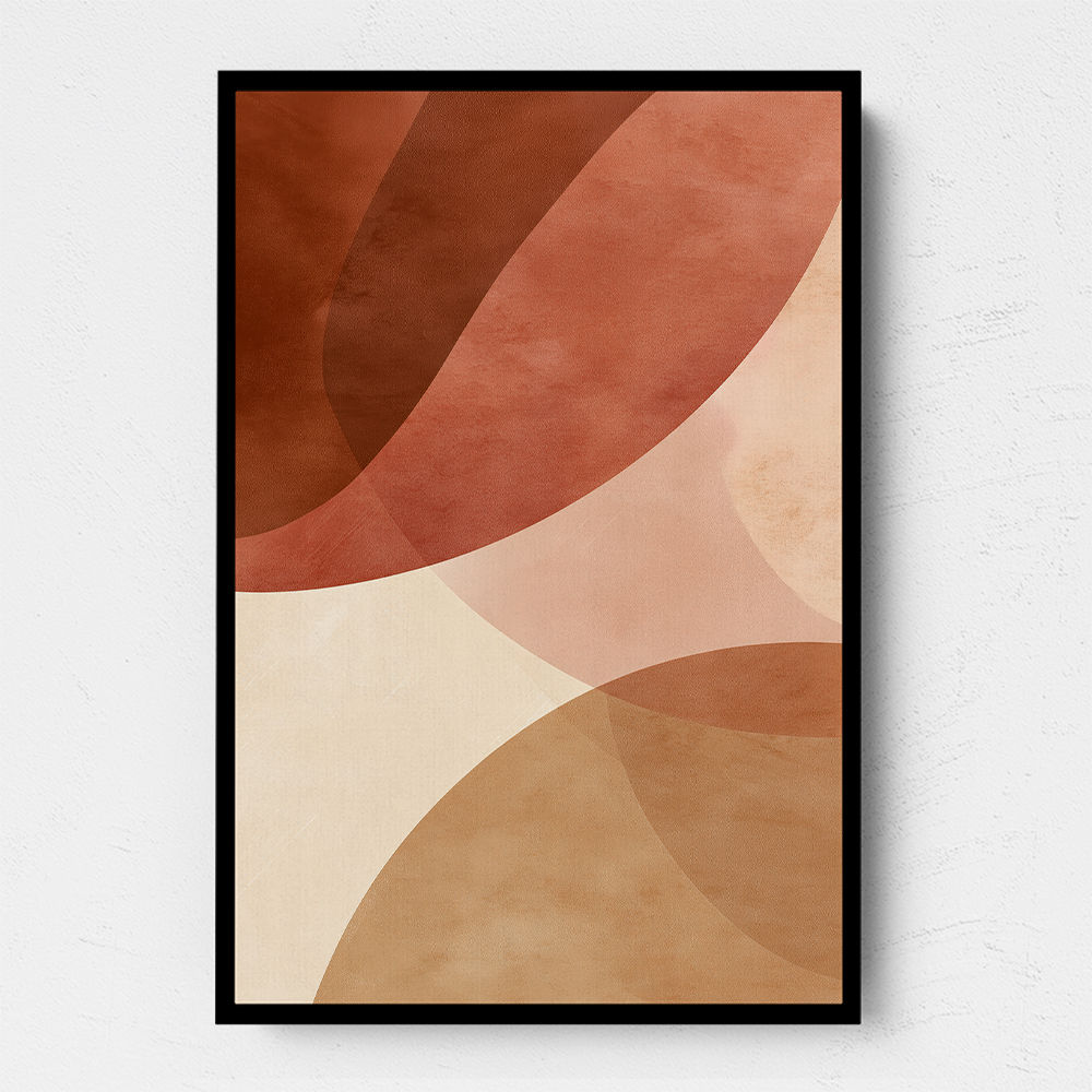 Minimalist Abstract Composition With Rounded Organic Shapes 9 Minimalist Abstract Composition With Rounded Organic Shapes 9