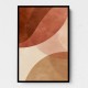 Minimalist Abstract Composition With Rounded Organic Shapes 9 Minimalist Abstract Composition With Rounded Organic Shapes 9