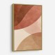 Minimalist Abstract Composition With Rounded Organic Shapes 9 Minimalist Abstract Composition With Rounded Organic Shapes 9