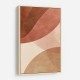 Minimalist Abstract Composition With Rounded Organic Shapes 9 Minimalist Abstract Composition With Rounded Organic Shapes 9