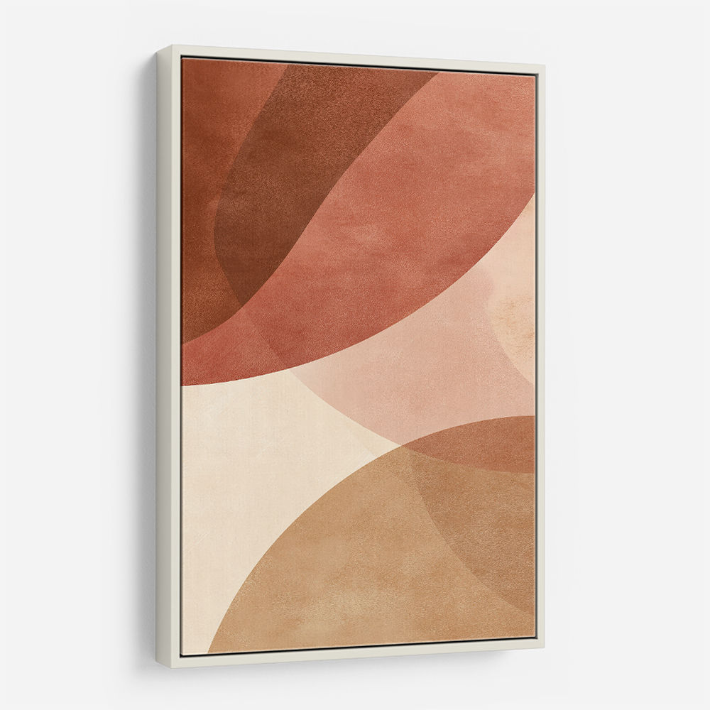 Minimalist Abstract Composition With Rounded Organic Shapes 9 Minimalist Abstract Composition With Rounded Organic Shapes 9