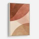 Minimalist Abstract Composition With Rounded Organic Shapes 9 Minimalist Abstract Composition With Rounded Organic Shapes 9
